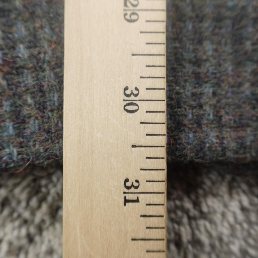 VTG Pendleton Blazer Mens 44 Gray Wool Tweed Elbow Patch Sport Coat Jacket USA - Picture 10 of 15